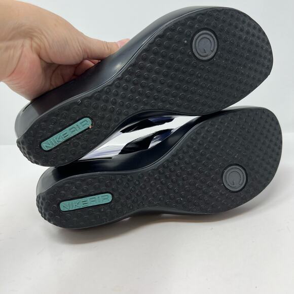 Cole Hann Nike Air Sandals Women's Size 9B Black Leather G Series - Picture 8 of 13